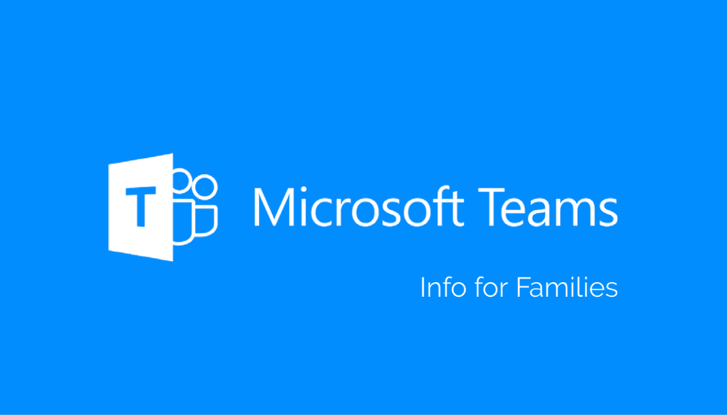 Microsoft Teams family help page